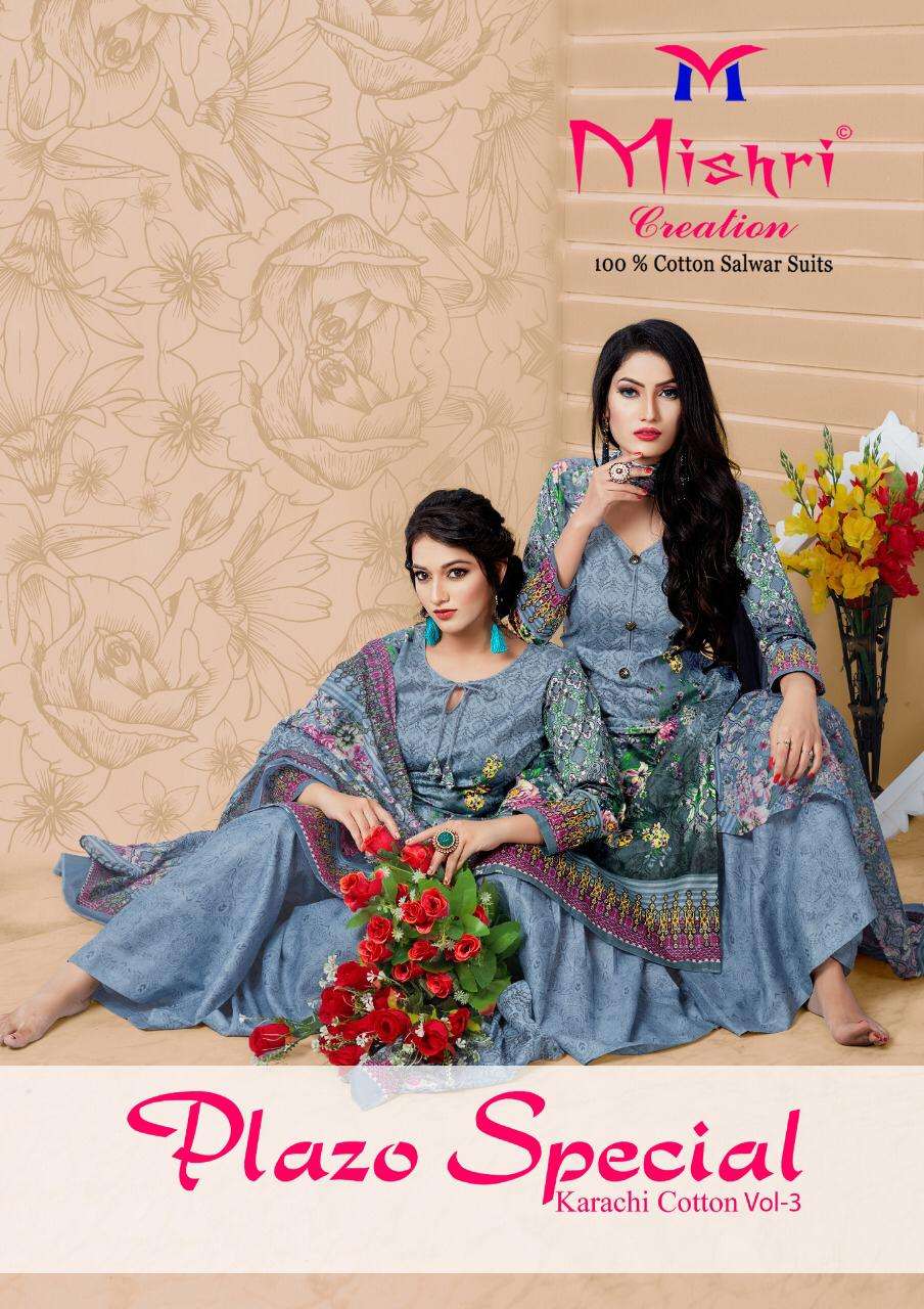 MISHRI PLAZO SPECIAL VOL 3 - Karachi Cotton
